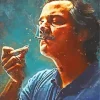 Escobar Smoking Diamond Painting