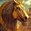 Evil Horse Art Diamond Painting