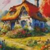 Fantasy Cabin Art Diamond Painting