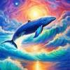 Fantasy Whale Diamond Painting