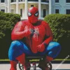 Fat Spiderman Diamond Painting