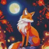 Firey Fox Art Diamond Painting