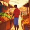 Fruit Man Diamond Painting