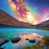 Galaxy Landscape Diamond Painting