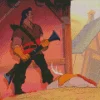Gaston Beauty And The Beast Diamond Painting