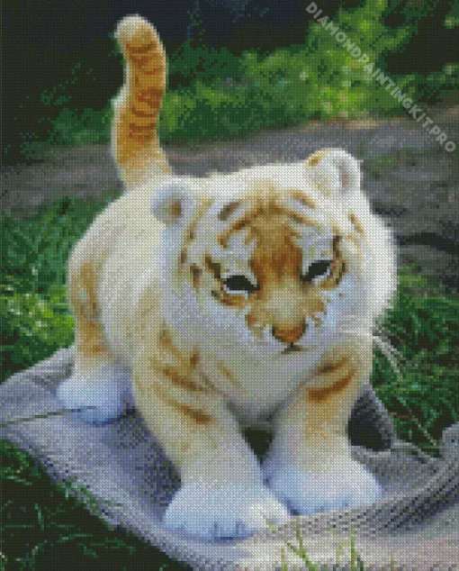 Golden Tiger Diamond Painting