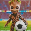 Groot Soccer Diamond Painting