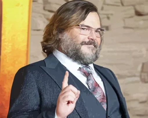 Jack Black Diamond Painting