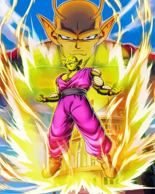 Piccolo Dragon Ball Diamond Painting