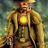 Steampunk Cowboy Diamond Painting