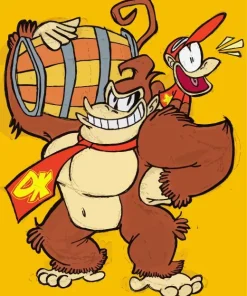 Aesthetic Diddy Donkey Diamond Painting