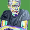 Anthony Bourdain Art Diamond Painting