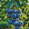 Blueberry Tree Diamond Painting
