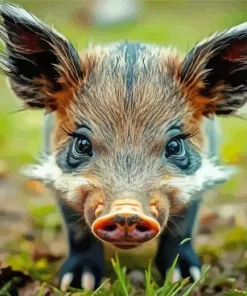 Boar Baby Diamond Painting