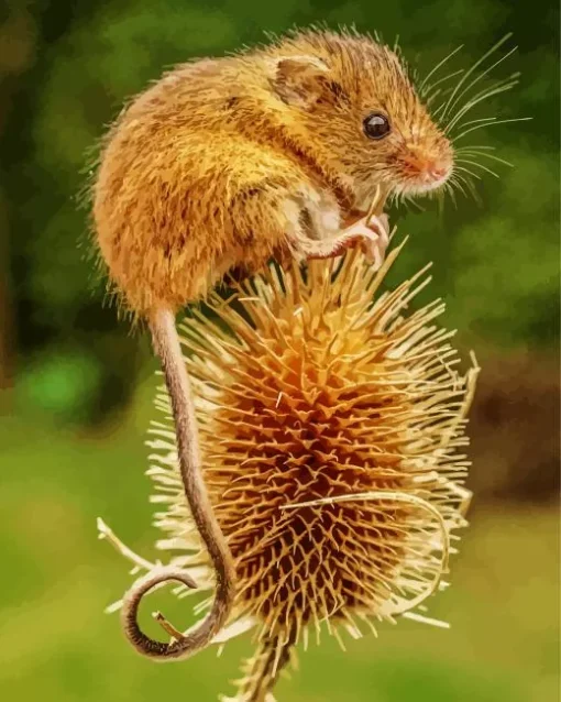 Eurasian Harvest Mouse Diamond Painting