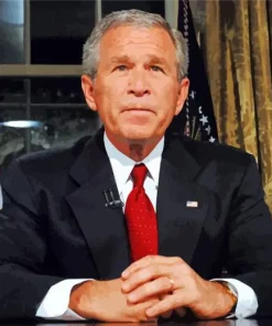 George Walker Bush Diamond Painting