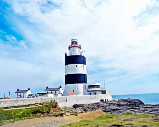 Hook Head Lighthouse Diamond Painting
