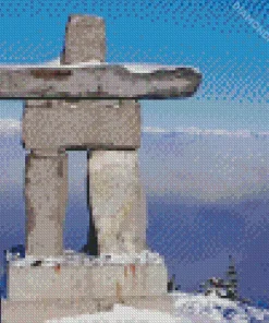 Inukshuk Whistler Diamond Painting