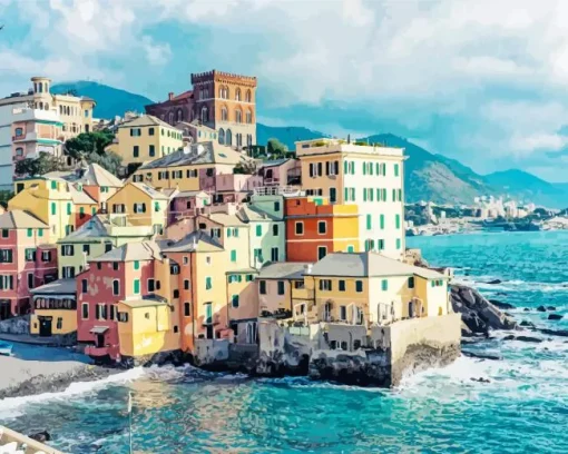 Italy Boccadasse Diamond Painting