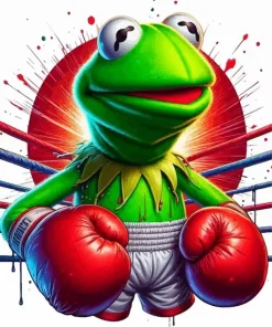 Kermit Diamond Painting
