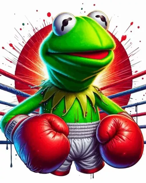 Kermit Diamond Painting