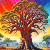 Majestic Boab Tree Diamond Painting