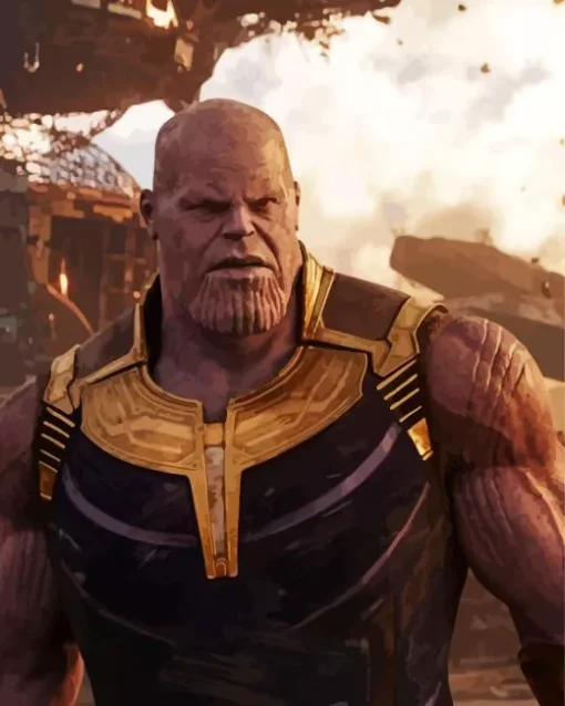 Marvel Thanos King Diamond Painting