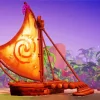 Moana Boat Diamond Painting