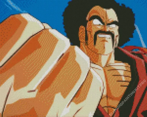 Mr Satan Anime Diamond Painting