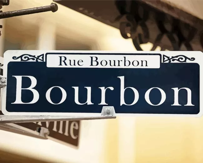New Orleons Bourbon Street Diamond Paints New Orleans Bourbon Street Diamond Painting