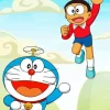 Nobi Nobita With Doraemon Diamond Painting