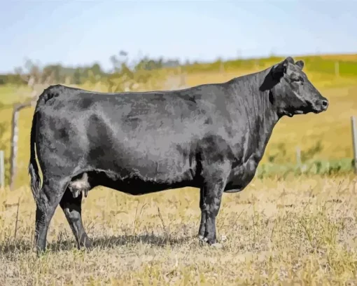 The Aberdeen Angus Diamond Painting
