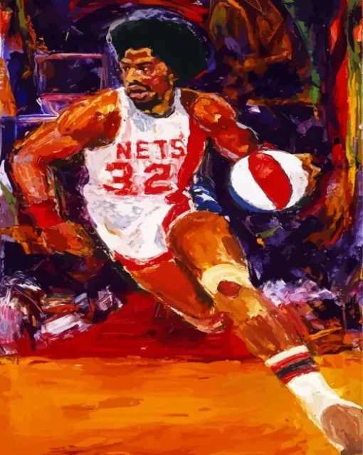 The Dr Julius Erving Diamond Painting