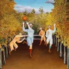 The Football Players By Rousseau Diamond Painting