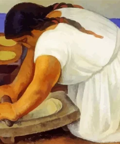 The Grinder Diego Rivera Diamond Painting
