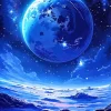 The Blue Planet Diamond Painting