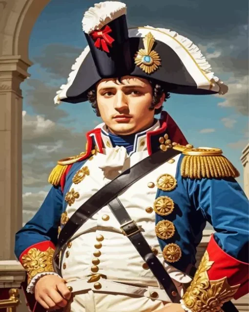 Young Napoleon Bonaparte Diamond Painting