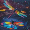 Aesthetic Dragonfly Art Diamond Painting