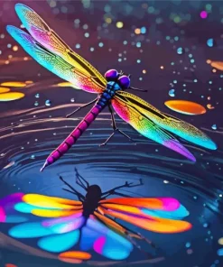 Aesthetic Dragonfly Art Diamond Painting