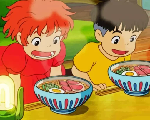 Aesthetic Ponyo Diamond Painting