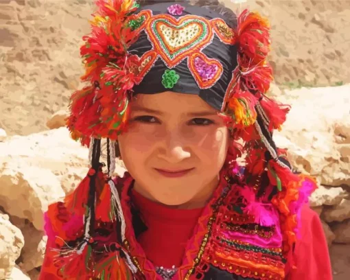 Amazigh Girl Diamond Painting