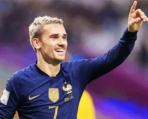 Antoine Griezmann Diamond Painting