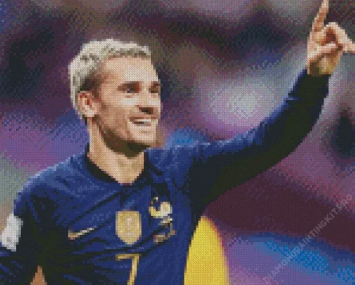Antoine Griezmann Diamond Painting