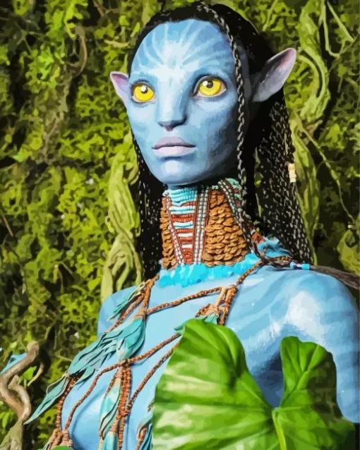 Avatar Neytiri Diamond Painting