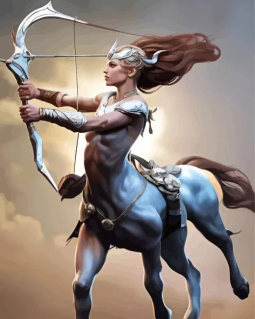 Beautiful Female Centaur Diamond Painting