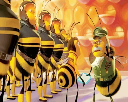 Bee Movie Diamond Painting