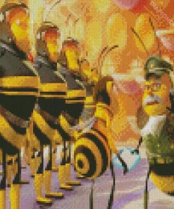 Bee Movie Diamond Painting