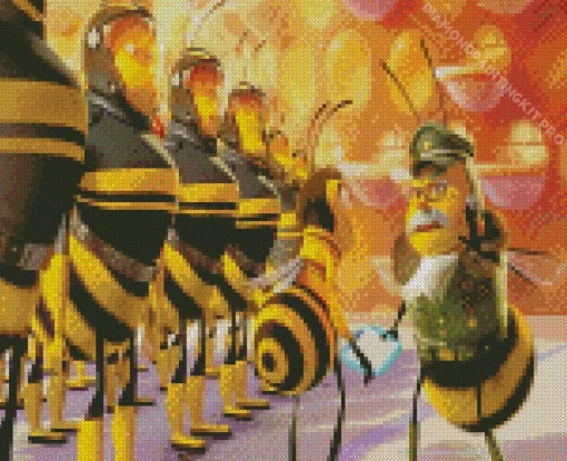 Bee Movie Diamond Painting
