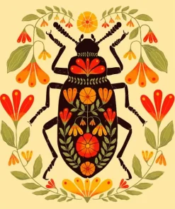 Beetle Art Diamond Painting