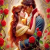 Belle And Prince Diamond Painting